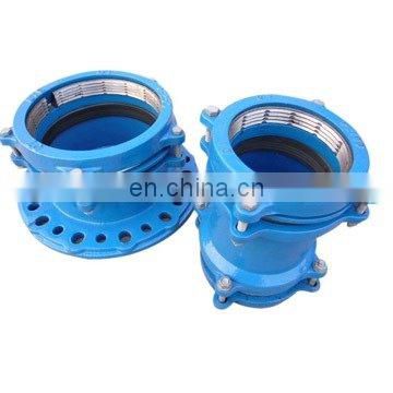 PE grip coupling and flange adapter
