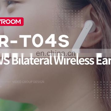 Joyroom JR-T04s TWS new mobile earphones bt wireless headphone with charging case