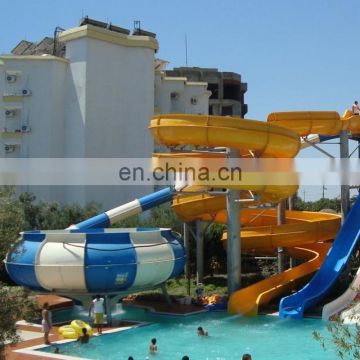 New Open Spiral Kids Water Slides for Swimming Pool