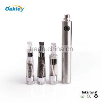 OCIGA 2014 eGo Rechargeable Haka twist battery 1500 mAh electronic battery 150mAh battery for e cigarette