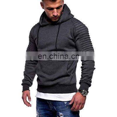 Men's Workout Hoodie Gym Sport Sweatshirt Athletic Pullover Casual Fashion Hooded With Pocket