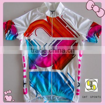 sublimated short sleeves cycling jersey