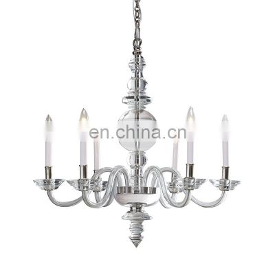 Factory Newest Modern pendant lamp 48w chrome color for indoor decoration lighting