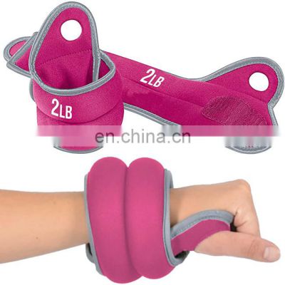 Wrist Weights Thumblock Arm Weights for Women & Men (Available in 2lb or 4lb Sets)