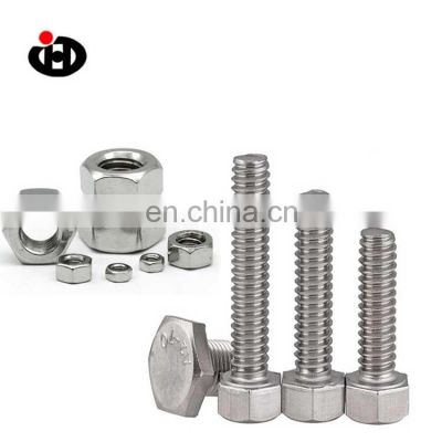 JINGHONG China Aluminium M28 Ht Hex Hd Bolt Nut