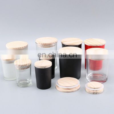 ENO wholesale empty candle glass jar for handmade candle making with custom package for Candle DIY lover