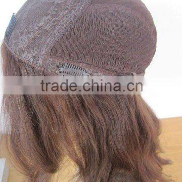 Injection silky top hair jewish wig