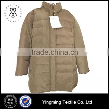 Wholesale quilted winter down jacket coat