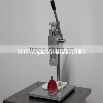 manual perfume bottle crimping fitting,manual perfume bottle crimping machine,manual perfume bottle crimping equipment