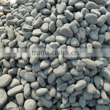 natural gray granite and marble pebble stone