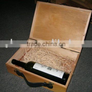Best Chose Antique Handmade Empty Wooden Wine Box