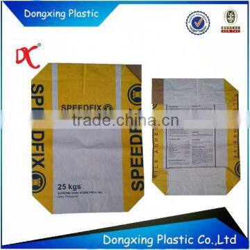 25kg cement kraft paper bag whole price from china supplier