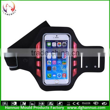 4.7 and 5.5 inch fabric fitness running sport armband