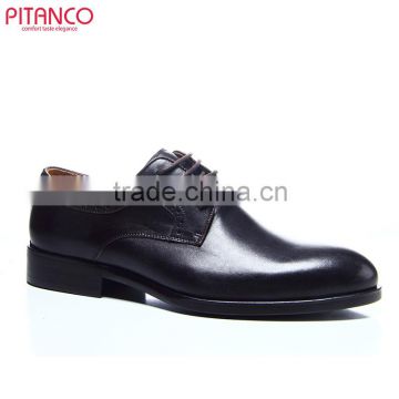 Royal quality leather sole calf hide mens dress shoes