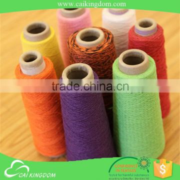 Trade Assurance 70%cotton 30% polyester 18s knitting socks yarn