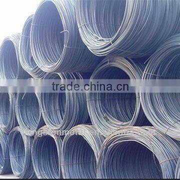 Standarad steel wire sizes in coils