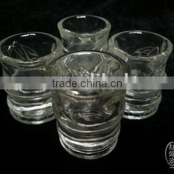 Natural Clear Rock Crystal Tea Cup Different Sizes
