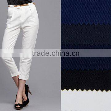 Best price with 100% cotton single yarn drill fabric for pants