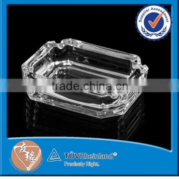 Glass Material Clear Glass No Smoking Ashtray Wholesale