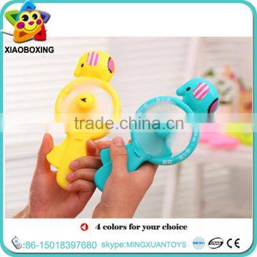 Summer toy plastic handheld orix fan for kids