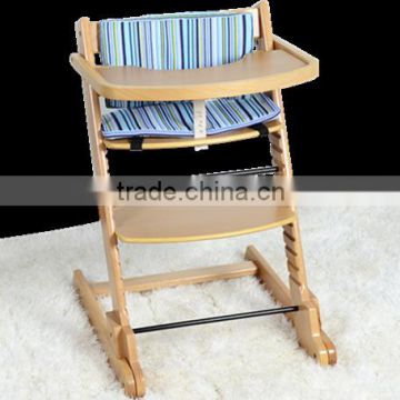 Wooden high chair / Baby high chair