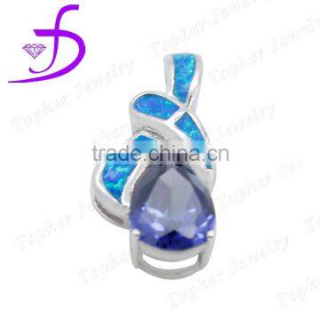 925 sterling silver jewelry manufacturer zircon pendant gemstone pendant