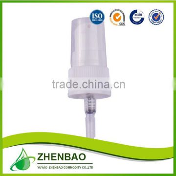 Wholesale white PP pumps for cosmetic bottle, 20/410 Treatment Cream Pump from Zhenbao Factory