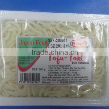 Vietnam Gluten Free White Shirataki Tofu With Low Calorie 200-250Gr FMCG products