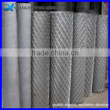 stretched aluminum expanded metal mesh/ 4mm thickness low carbon steel expanded metal mesh