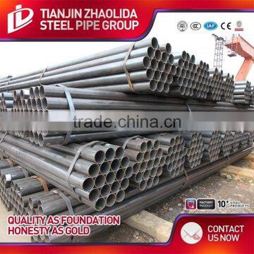 Factory Direct Sale Price black painting steel pipe with great price