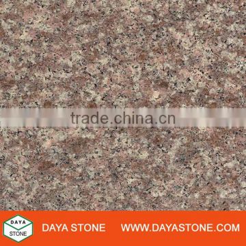 China Peach Blossom Red Granite slabs