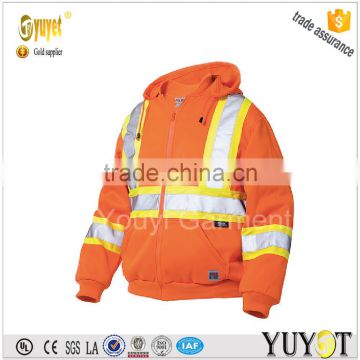 factory supply public safety workwear jacket with 3M reflective tape