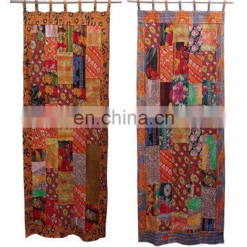 Vintage Kantha Patchwork Curtains Wholesale Kantha Curtains