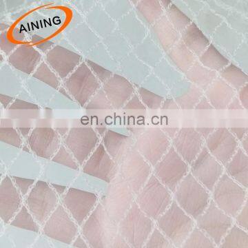 China factory price cheap invisible bird netting for agricultural use