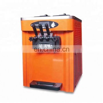 Low Noise Two Hopper Table Top Ice Cream Machine With Self-Check
