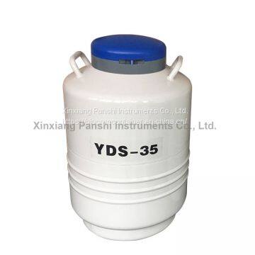 YDS air transportation liquid nitrogen container cylinder for vapor dry shipper to ship semen