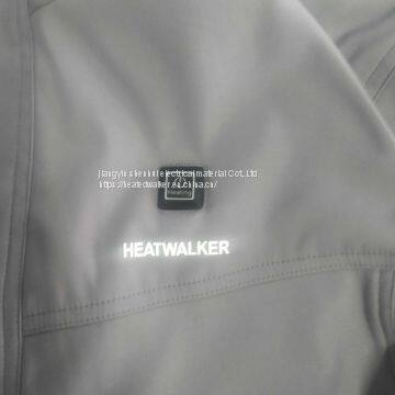 grey casual heated jacket