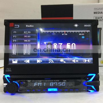 7 inch universal single din dvd player with TV/Bluetooth/GPS