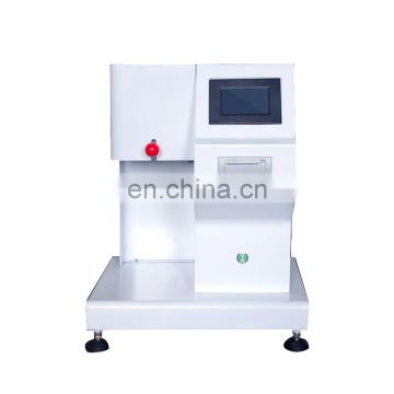 Plastic melt flow index tester with touch screen control