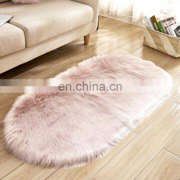 round fake fur rug with great price