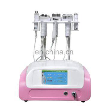 Ultrasound Conduction Technology/Cavitation/Vacuum/Multipolar RF 8 In 1 Portable Multiple Slimming Machine