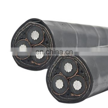 Fire-resistant industrial YJLV22 electrical power cables