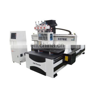 Hot sale China cnc milling machine cnc wood router engraving machine1325 working table high speed