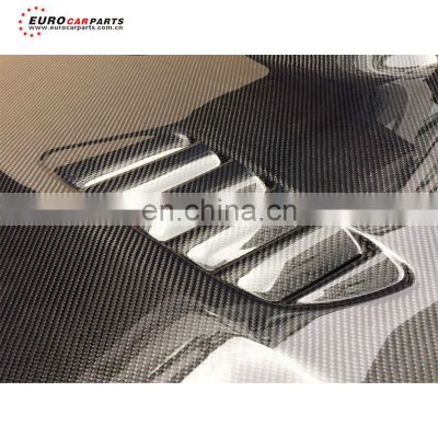 3 SERIES E92 M3 to V style carbon fiber hood scoop E92 M3 sport car parts to V-look carbon fiber hood