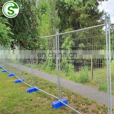 Temporary fence construction usa temporary fence with concrete base