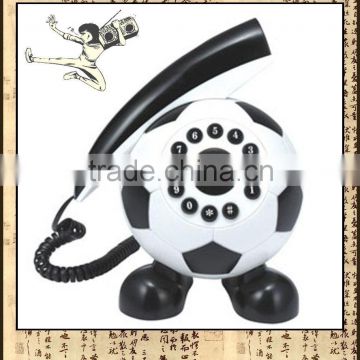 Cartoon Telephone Football Shape