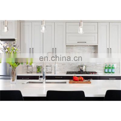 American Style Cupboards Wooden Kitchen White Solid Wood Kitchen Cabinet Designs