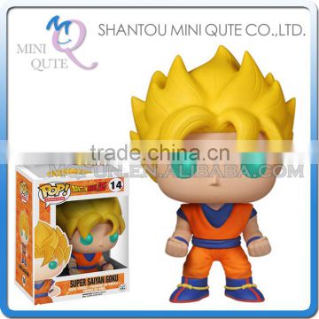 Mini Qute Funko Pop Anime Dragon ball Perfect Cell Goku super hero action figures cartoon models educational toy NO.FP 14