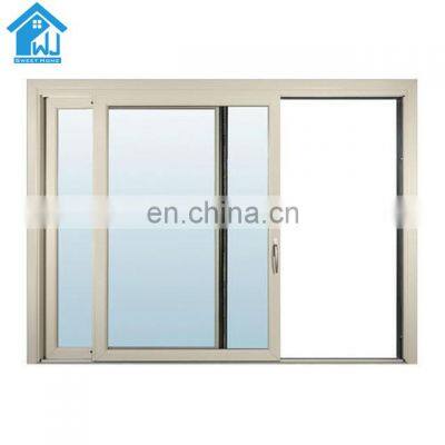 AS2208 Slide Glass Model Commercial Aluminum Slide Windows