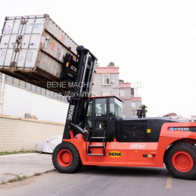 BENE 25 ton heavy diesel forklift Chinese 25ton forklift supplier with low price